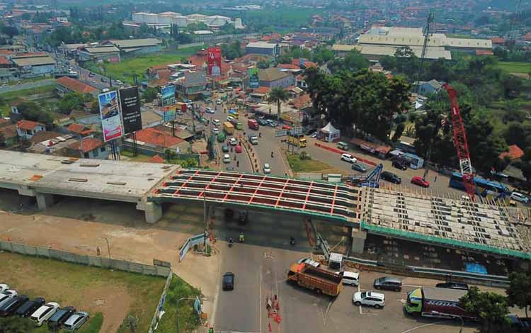 FLYOVER work for KOTABARU PARAHYANGAN in Padalarang, Bandung